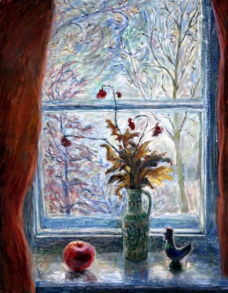 Художник Елена Юшина. Дождь