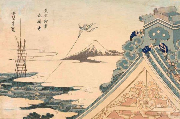 Япония эпоха Эдо гравюра