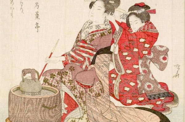 Живопись Японии Бидзин-га