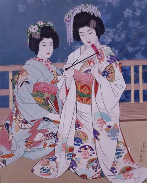 Искусство Японии живопись укиё-э