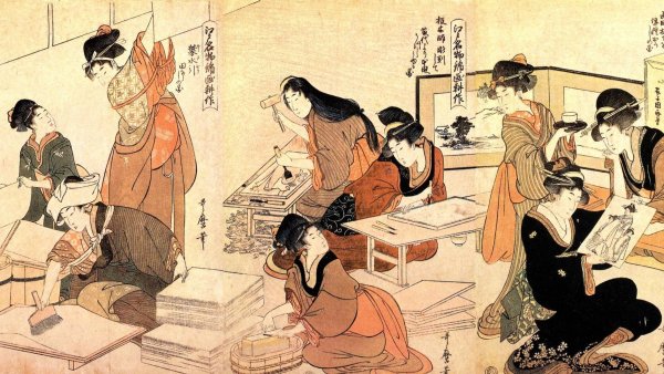 Японская живопись периода Эдо