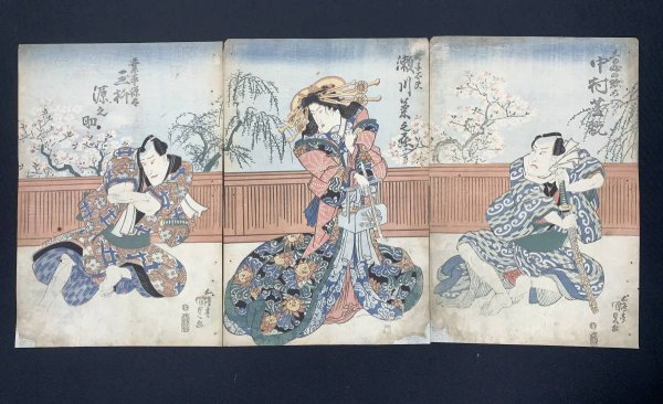 Гравюра укиё-э в период Эдо