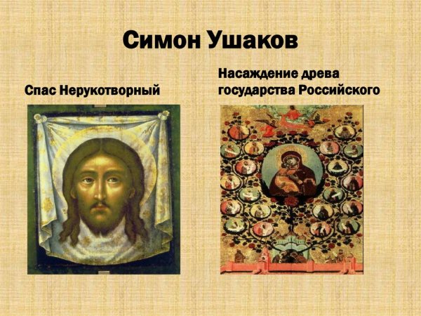 Спас Нерукотворный 17 века Симона Ушакова