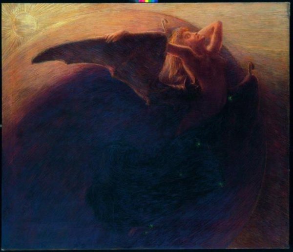 Ночь Gaetano Previati