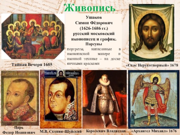 Симеон Ушаков иконы