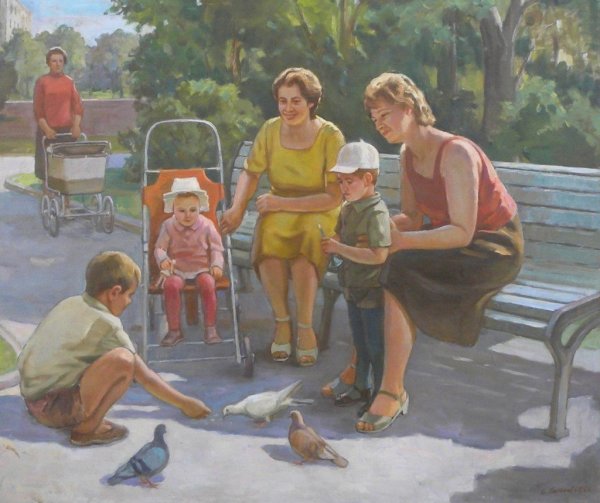 Семья в Советской живописи