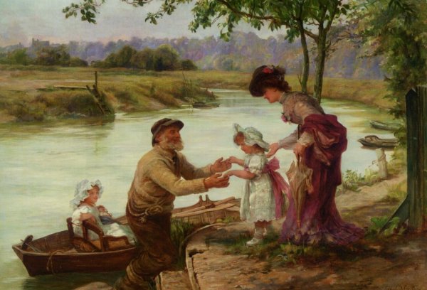 Фредерик Морган (Frederick Morgan) (1847-1927)