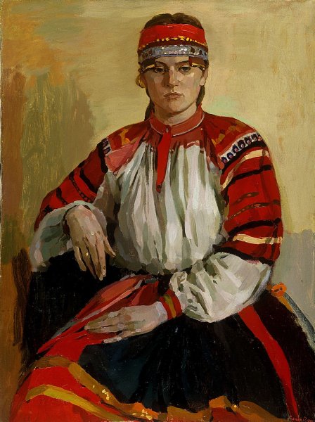 Портрет леди в турецкой одежде Гез Жан Батист 1790