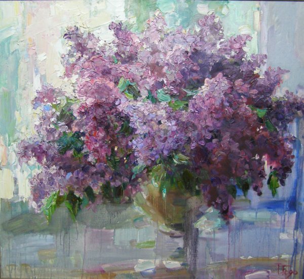 Импрессионизм Моне сирень