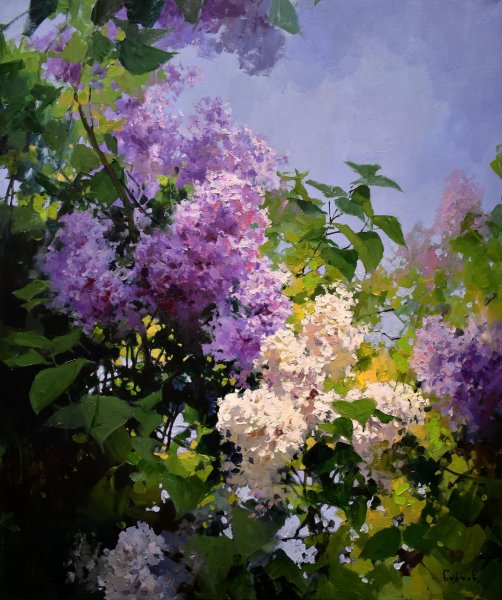 Клод Моне сирень