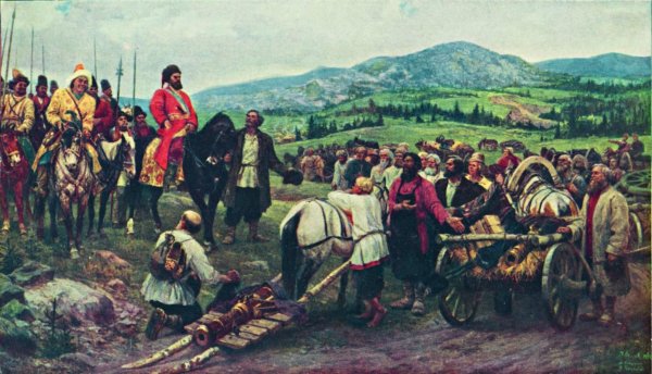 Крестьянский бунт Емельяна Пугачева