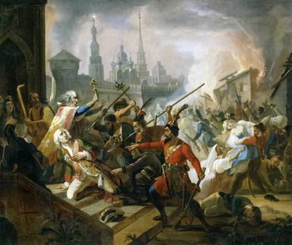 Федор Моллер штурм Пугачевым Казани