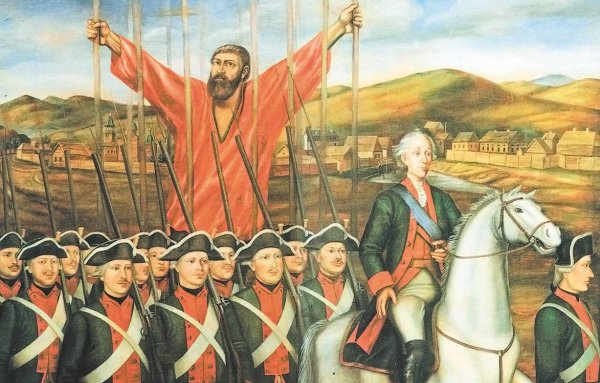 Арест Емельяна Пугачева