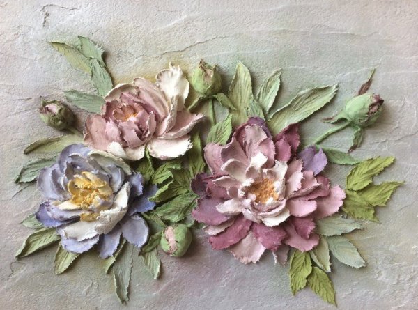 Скульптурная живопись Ольги Соловьевой