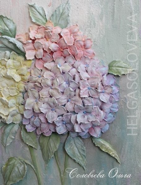 Скульптурная живопись Ольги Соловьевой