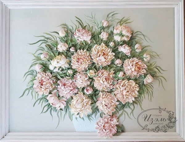 Соловьева Ольга ирисы скульптурная живопись