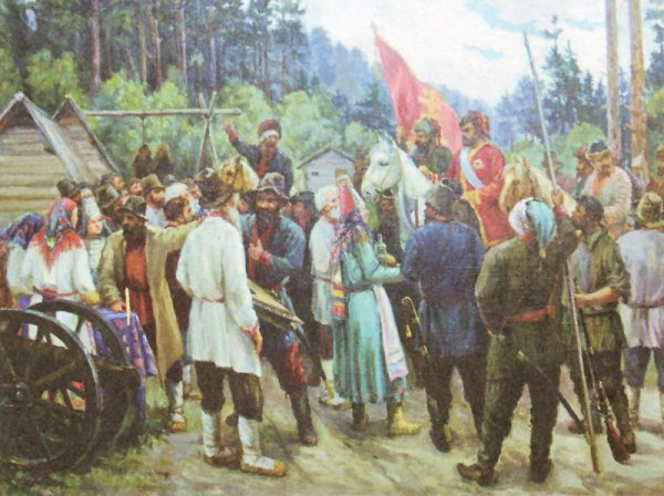 Емельян Пугачев восстание