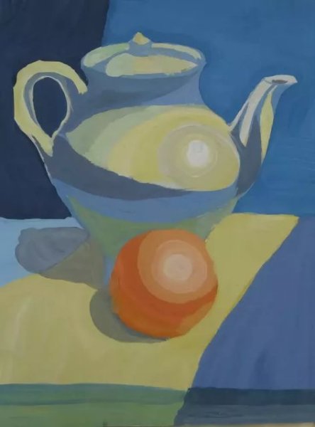 Контрастные цвета в живописи