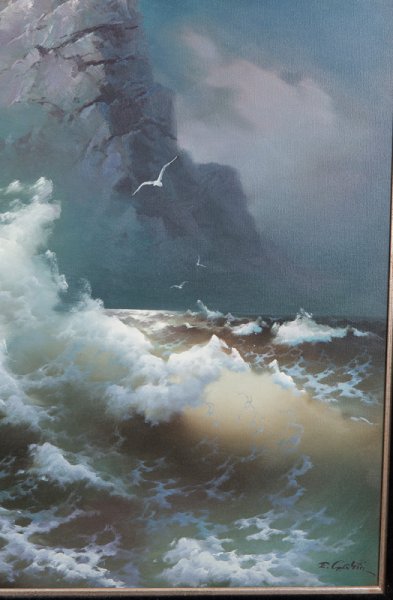 Евгений Гарин художник зима