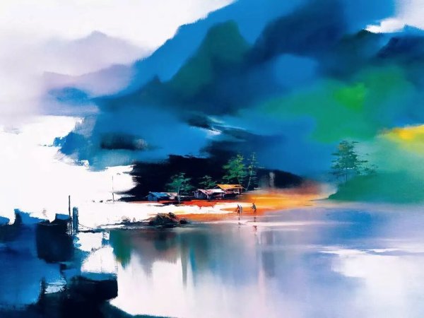 Художник Кен Хонг Леунг картины