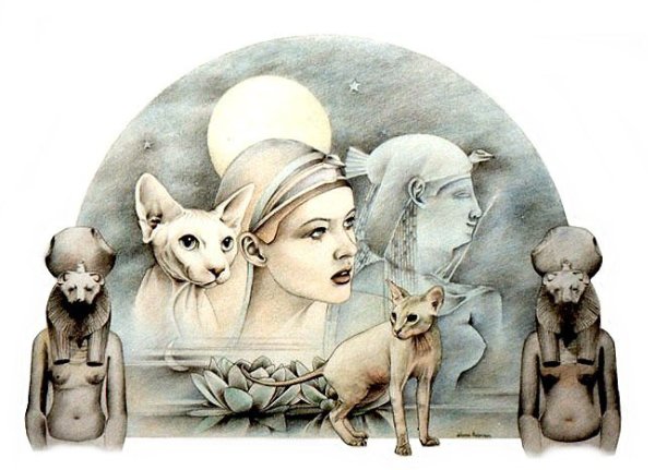 Девушка со Сфинксом