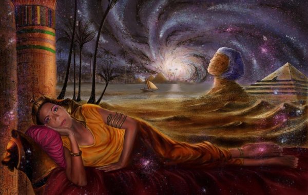 Египетский сфинкс фэнтези