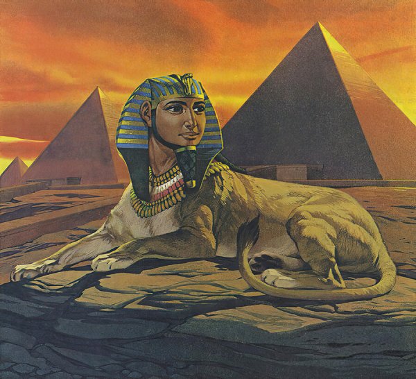 Сфинкс Египет арт мифология