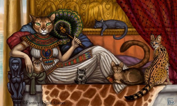 Богиня Баст и Египетская МАУ