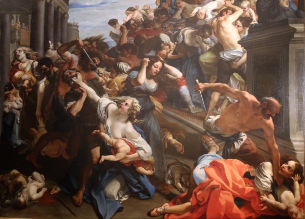 Пуссен убиение младенцев