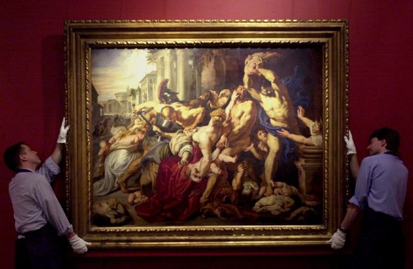 Избиение младенцев. Питер Пауль Рубенс, 1611