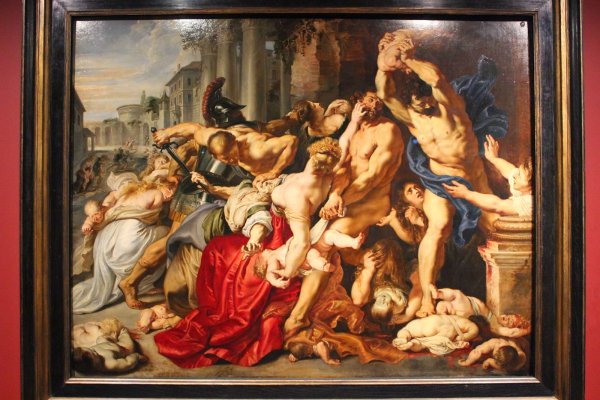 Избиение младенцев. Питер Пауль Рубенс, 1611