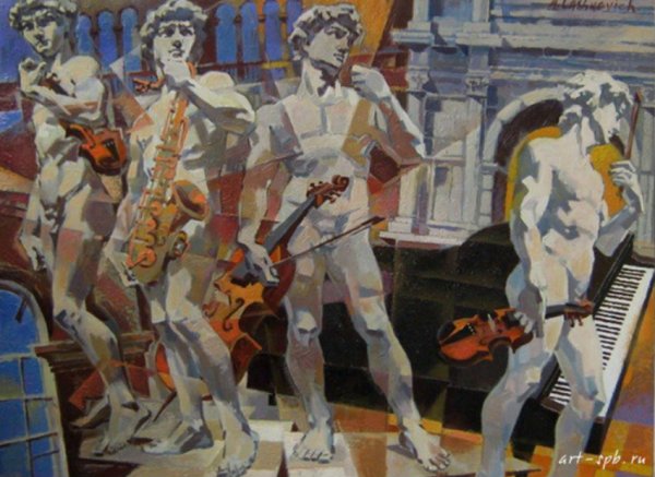 Художник Алексей Лашкевич Петербург