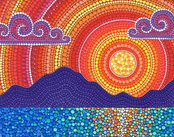 Точечная роспись Элспет Маклин