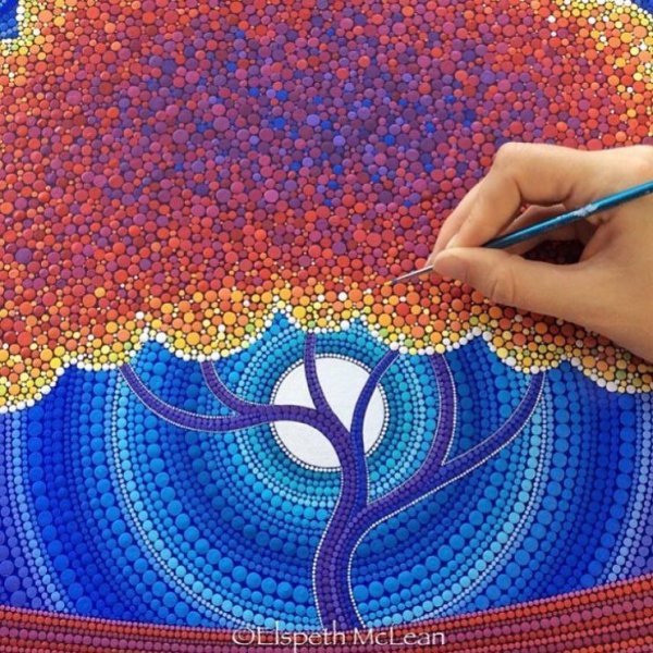 Точечная роспись Элспет Маклин