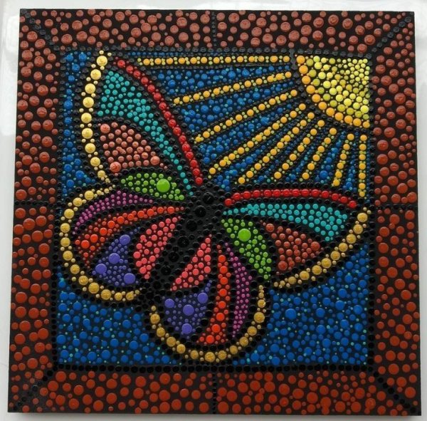 Точечная роспись для детей