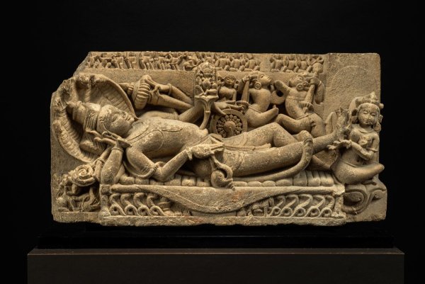 Скульптура древней Индии рельеф