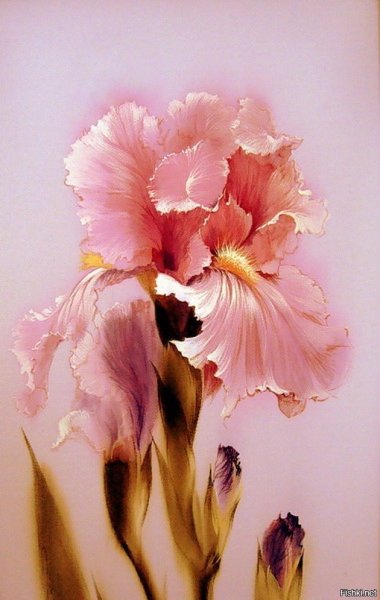 Алина Осеева живопись на шелке