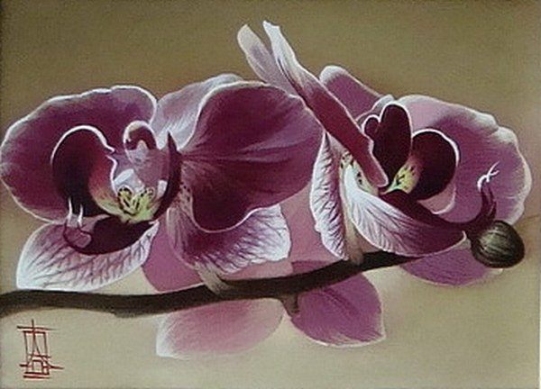 Живопись на шелке Алины Осеевой