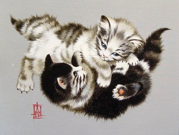 Художник Алина Осеева живопись по шелку