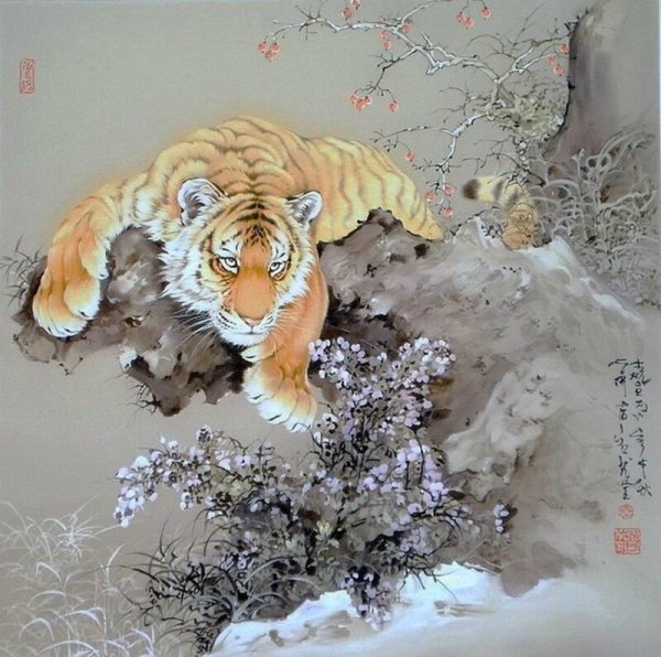 Живопись по шелку Алины Осеевой