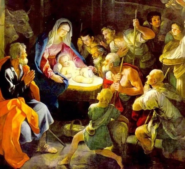 Гвидо Рени «поклонение пастырей»