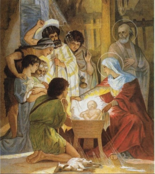 Рождество Господа нашего Иисуса Христа. Лебедев Клавдий Васильевич