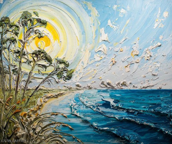 Джастин Кефпи волна картина