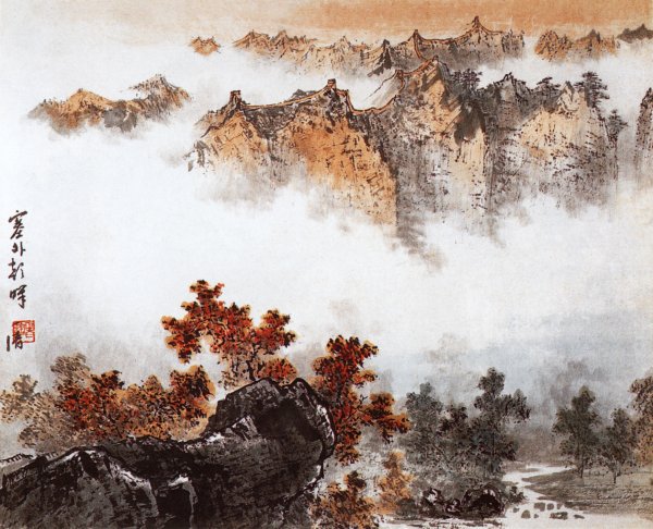 Китайская Национальная живопись «гохуа» древний Китай