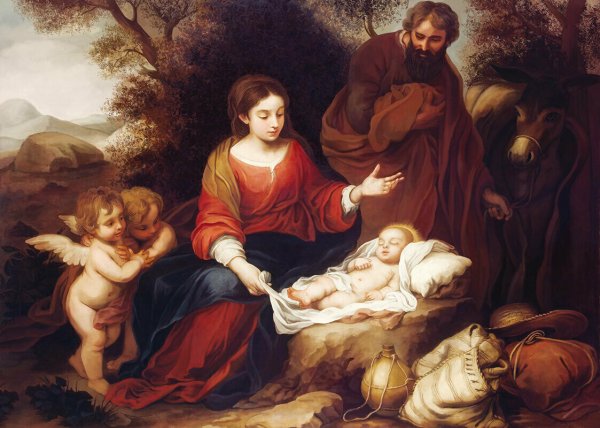 Ван Дейк Мадонна с куропатками