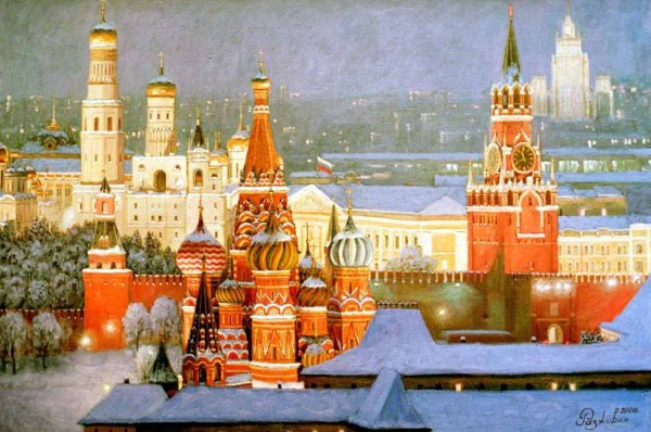 Разживин Московский Кремль