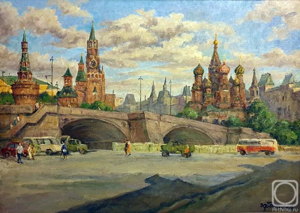 Художник , Федоренков Юрий , Москворецкий мост ,Кремль