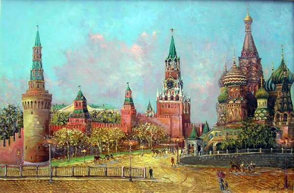 Кремль живопись