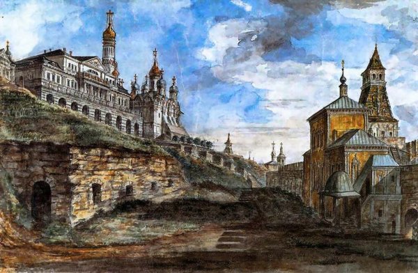 Федор Алексеев Московский Кремль 1800
