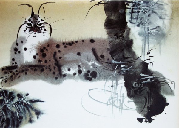 Чешский художник Мирко Ханак